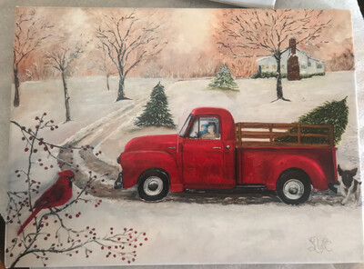 “Christmas Tradition” Canvas Print