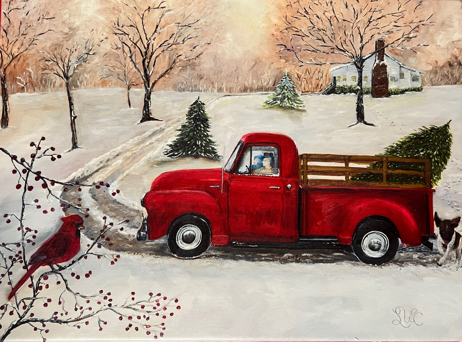 “Christmas Tradition” Canvas Print