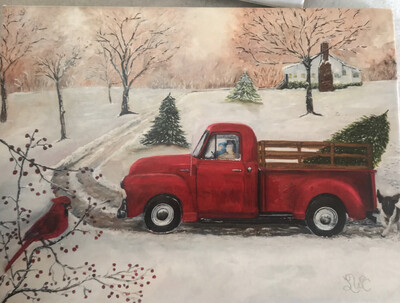 “Christmas Tradition” 8 X 10 Wrapped Print