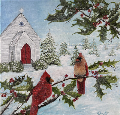 “Winter’s Peace” Canvas Print