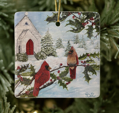 “Winter’s Peace” Ornament
