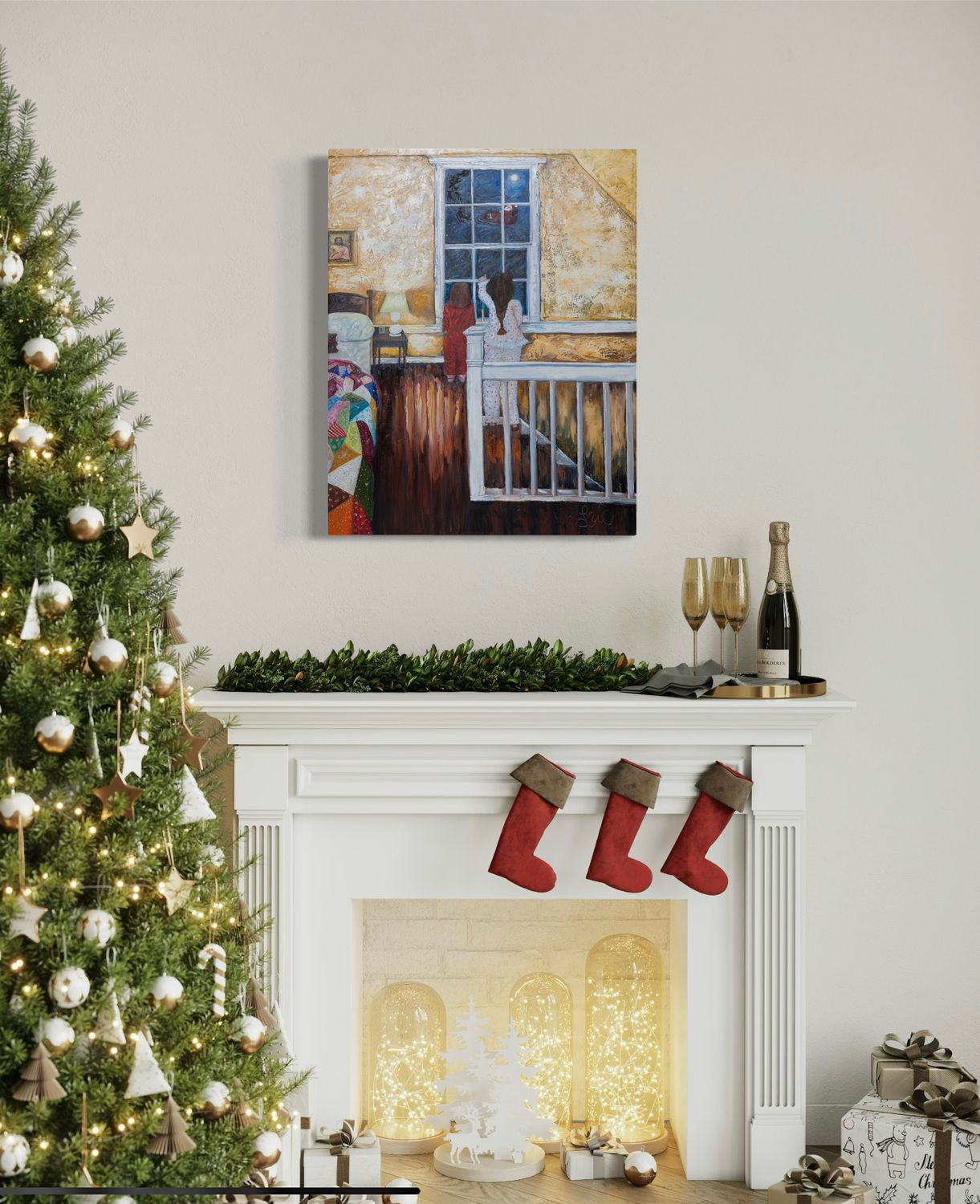 “The Magic Of Christmas” 32 X 24 Print