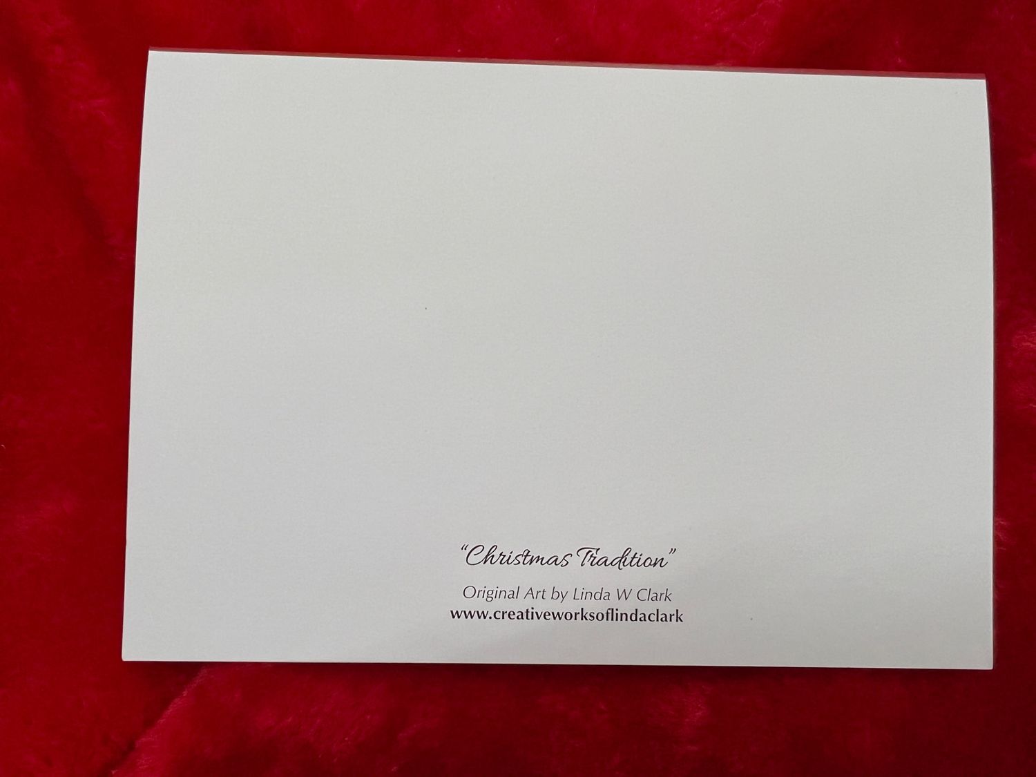 “Christmas Tradition” Card Set