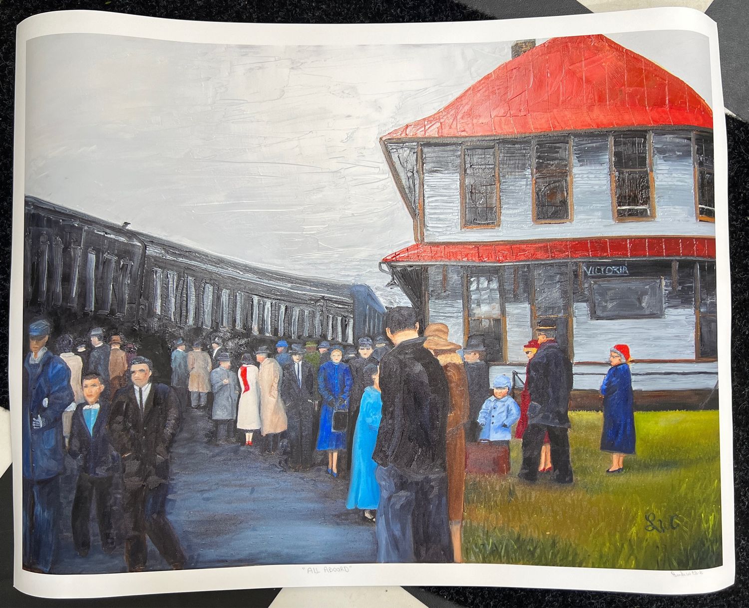 “All Aboard” Print