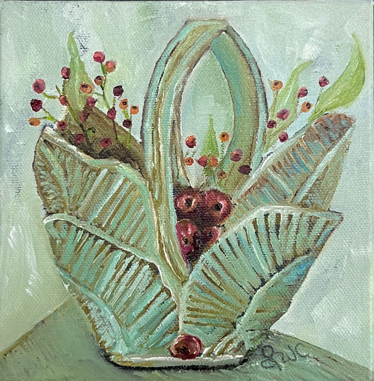 “Berries And Leaves”
