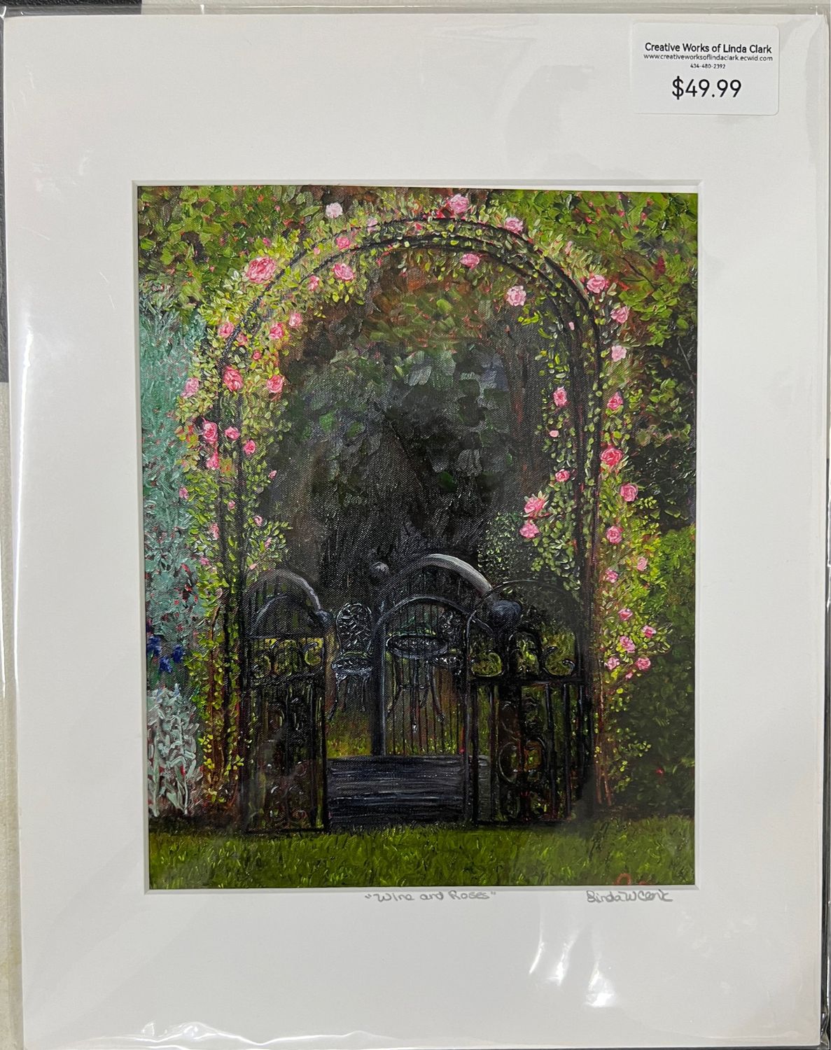 “Wine And Roses” Print