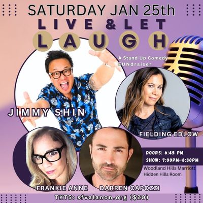 SFVAA Live &amp; Let Laugh Comedy Show 2025