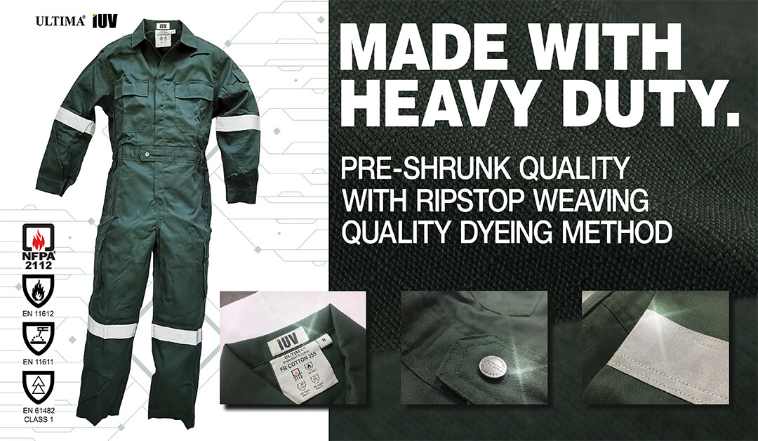 Flame Retardant Coverall