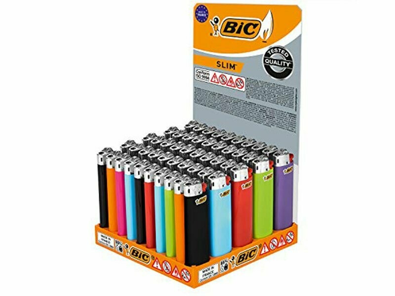 BIC® Reibrad Feuerzeug SLIM