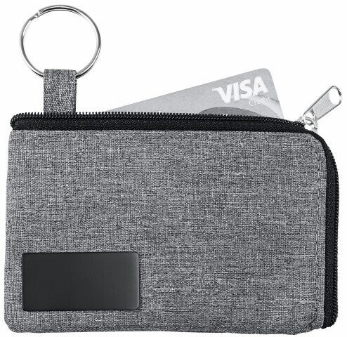 Schlüsseletui - Schlüsseltasche, RFID, grau