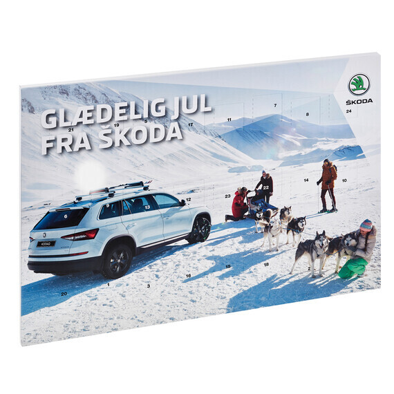 Wandadventskalender mit Schokolade; Adventskalender