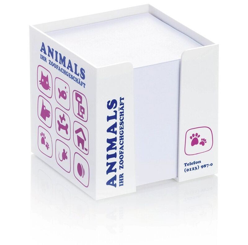 Zettelbox 10 x 10 x 10 cm