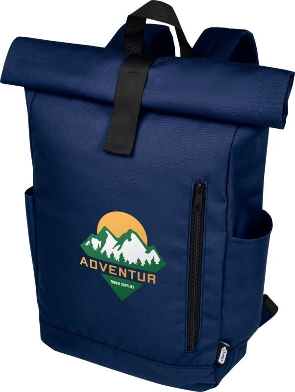 Roll-Top Rucksack; Laptopfach