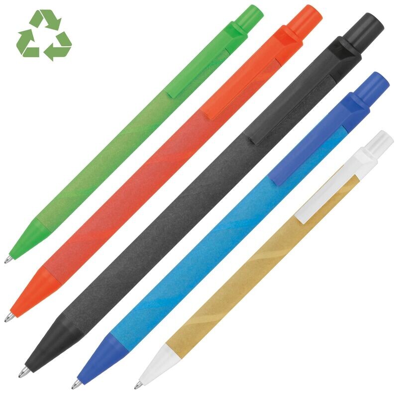 Druckkugelschreiber aus Papier; Kugelschreiber