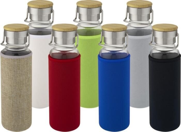 Glasflasche mit Neoprenhülle 660 ml