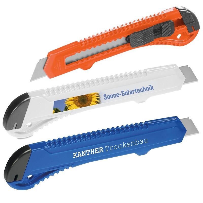 Cuttermesser; Kartonmesser, Messer