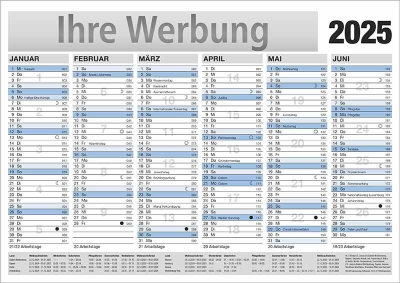 Tafelkalender DIN A5