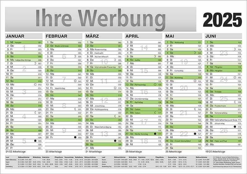 Tafelkalender DIN A4