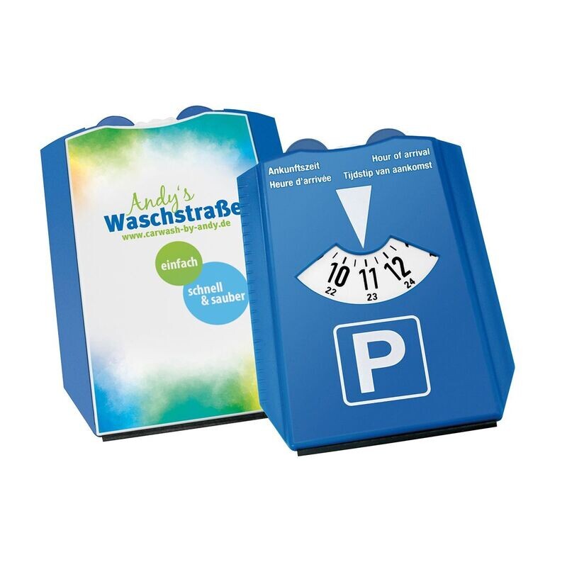 Parkscheibe mit Einkaufswagenchip Parkscheibe mit Einkaufswagenchip
