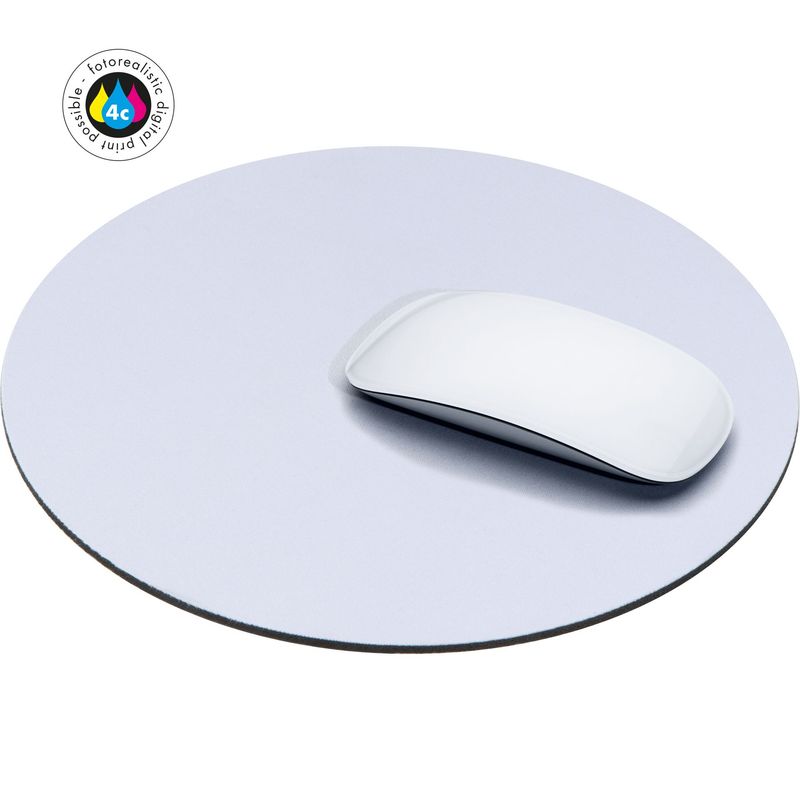 Mousepad rund oder eckig aus Kautschuk