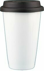 Coffee to go Becher; Trinkbecher; Porzellan