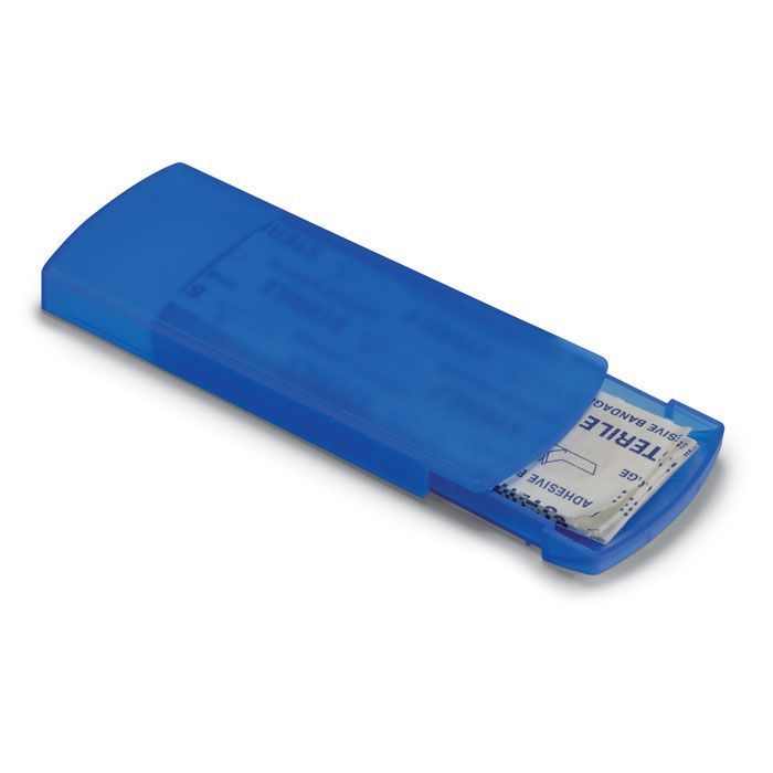 Pflasterbox transparent, 5 Pflaster
