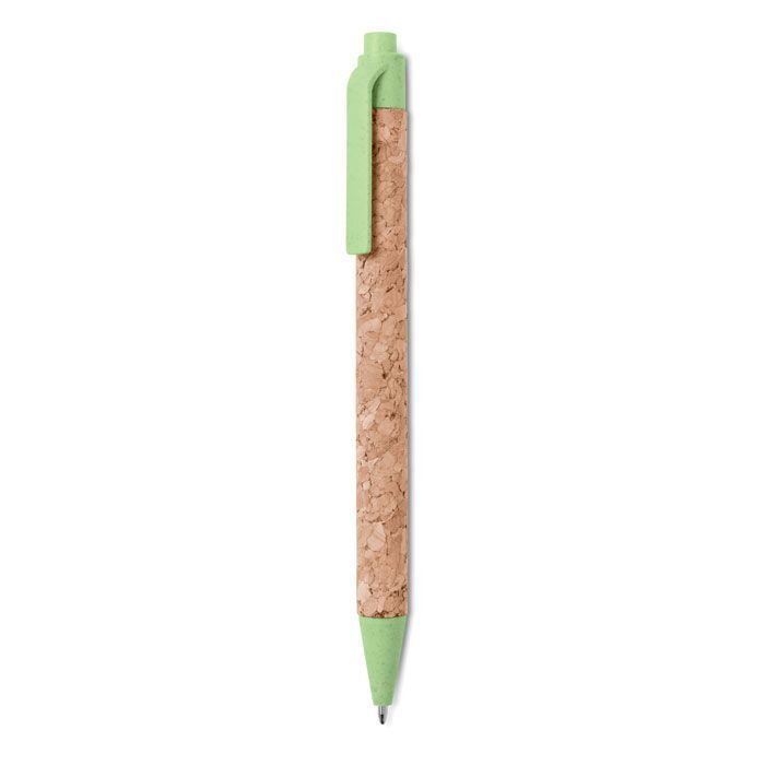 Druckkugelschreiber aus Kork; Kugelschreiber
