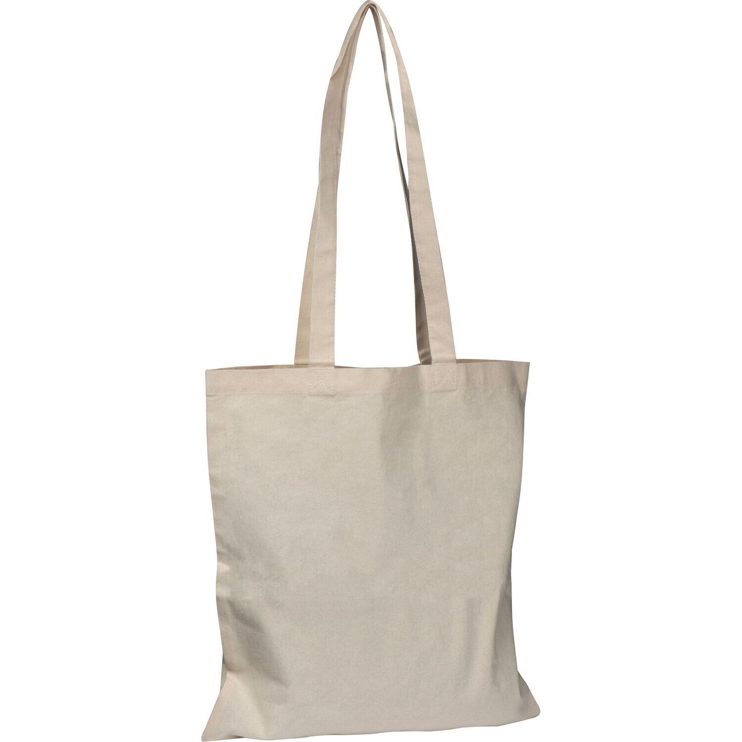 Baumwolltasche NATUR lange Henkel; Tasche