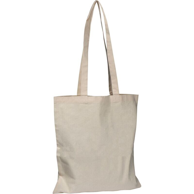 Baumwolltasche NATUR lange Henkel; Tasche