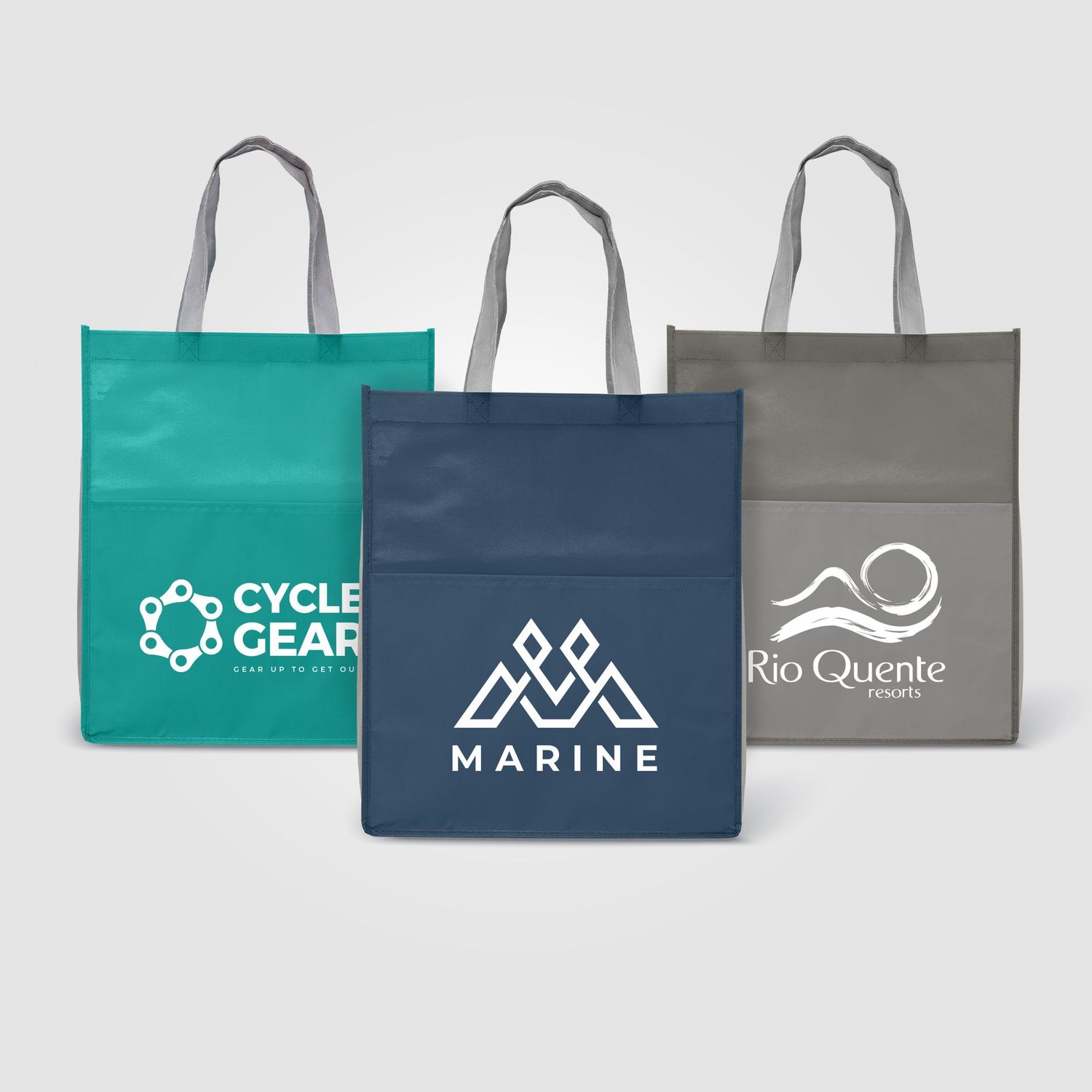 Tasche; Shopper aus Vlies