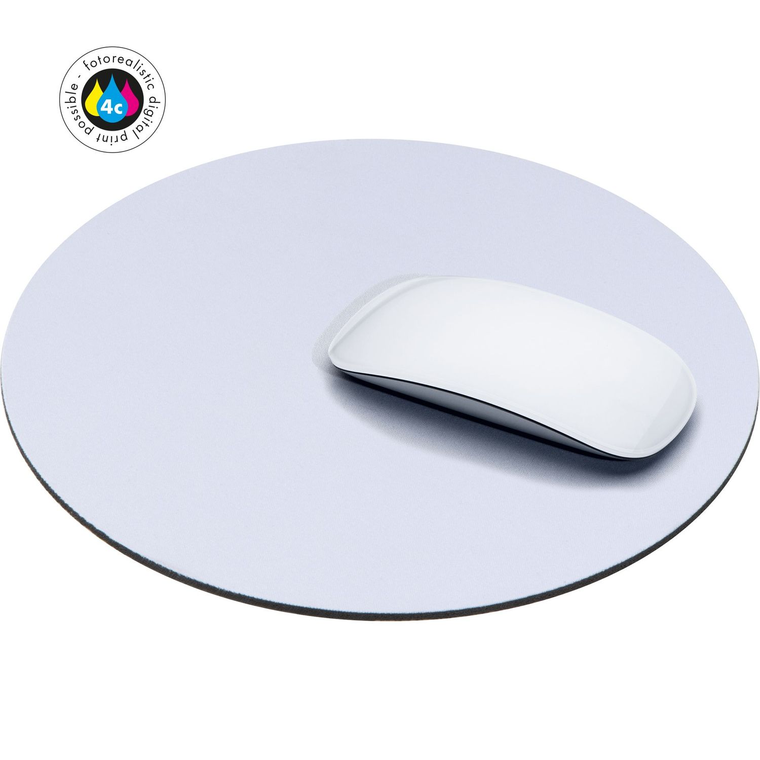 Mousepad rund oder eckig aus Kautschuk