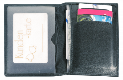 Leder Ausweistasche