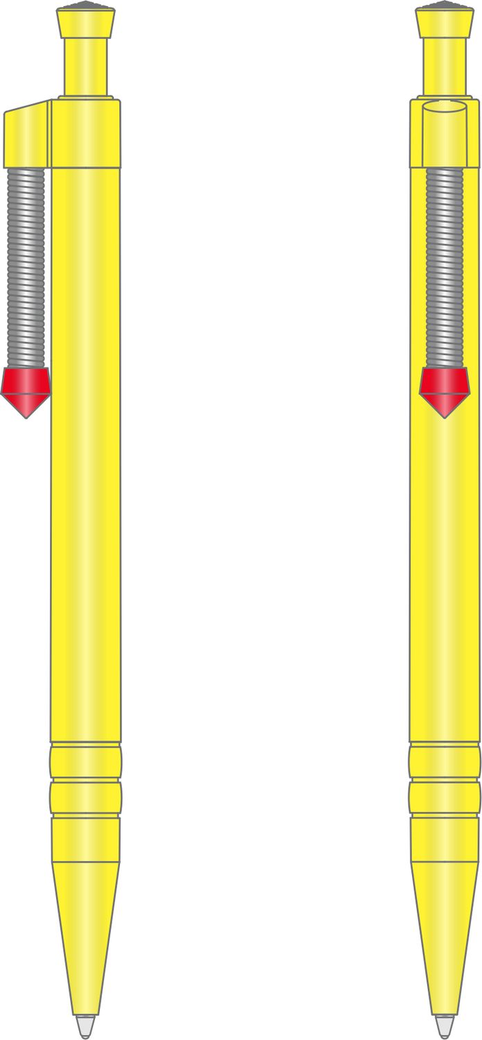 Druckkugelschreiber; Kugelschreiber Druckkugelschreiber; Kugelschreiber