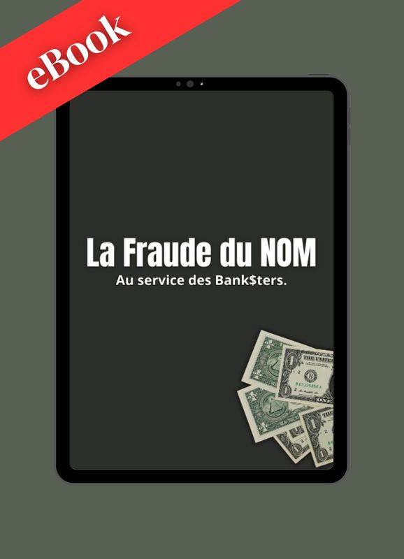 La fraude du NOM au service des bank$t€rs [eBook]