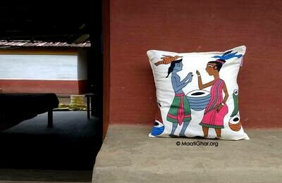 Hand Painted Cushion Covers