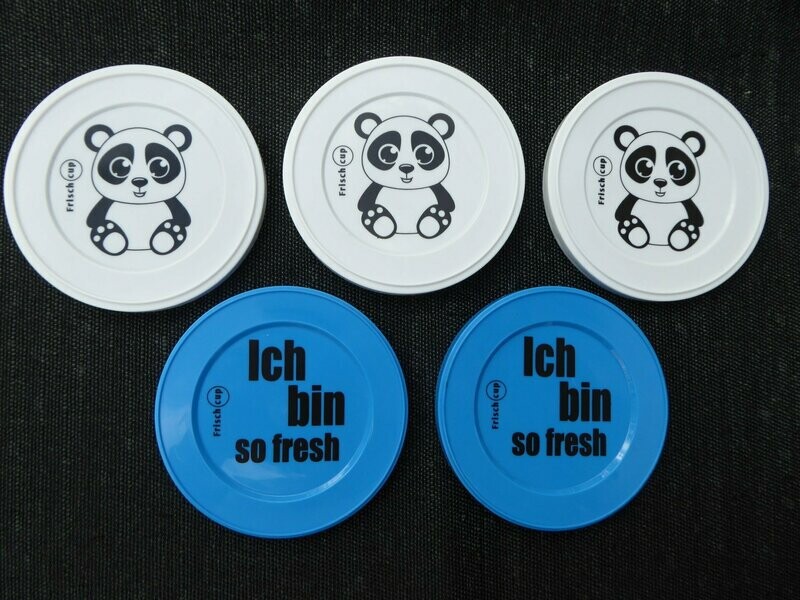 3x Panda; 2x Ich bin so fresh