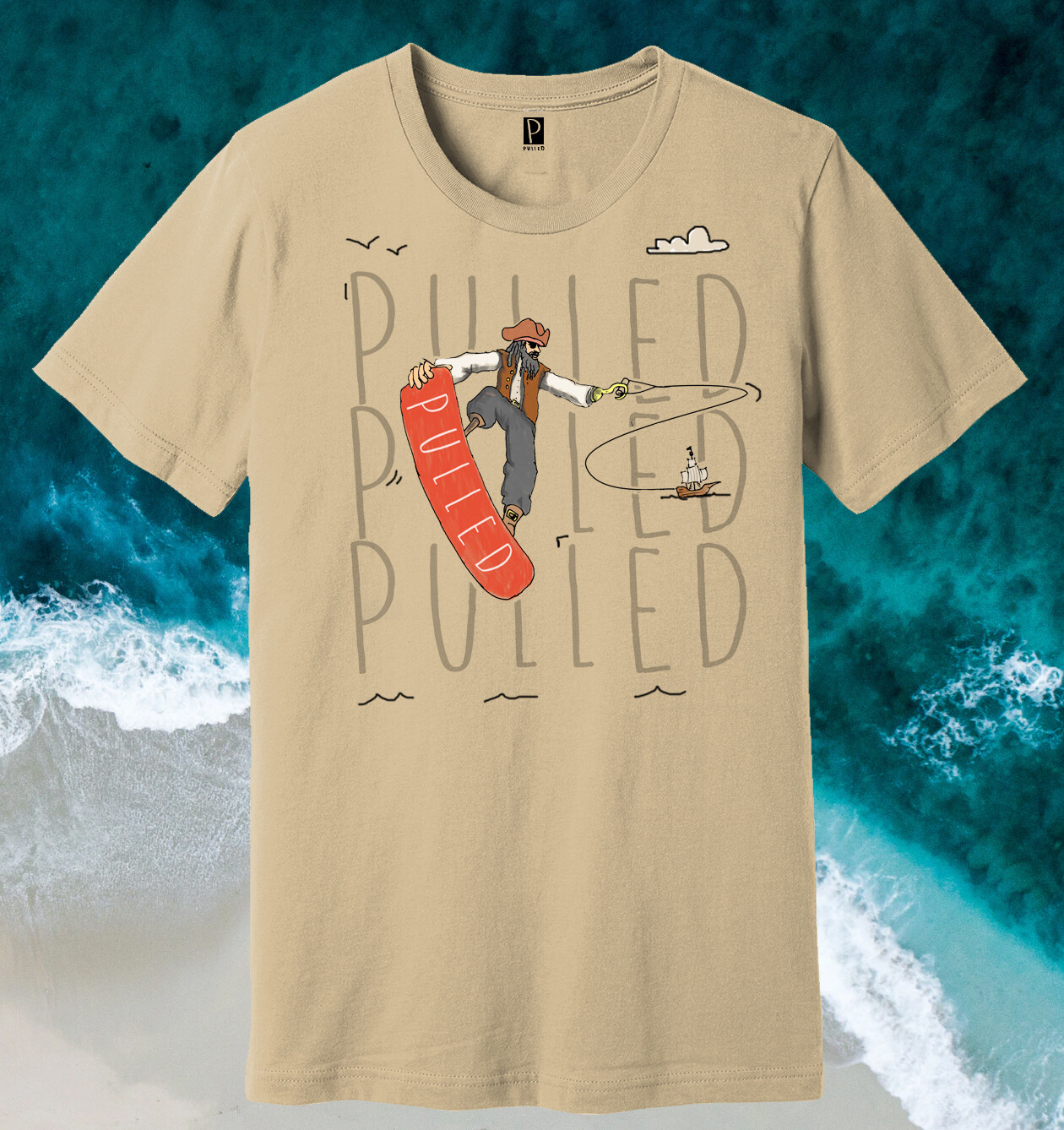 Pirate Wakeboard Tee