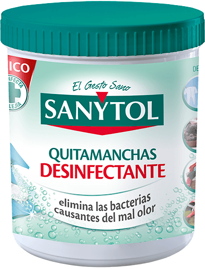 Sanytol - Quitamanchas Desinfectante en Polvo, sin Lejía - 450 gr