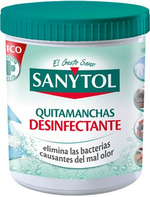Sanytol - Quitamanchas Desinfectante en Polvo, sin Lejía - 450 gr