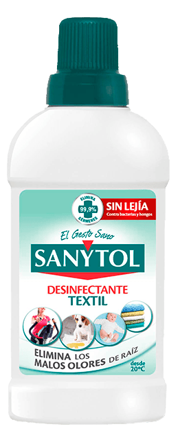 Sanytol - Desinfectante para Ropa, Elimina Bacterias y Malos Olores - 500ml
