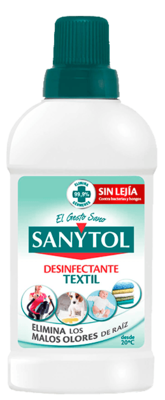 Sanytol - Desinfectante para Ropa, Elimina Bacterias y Malos Olores - 500ml
