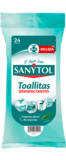 SANYTOL Toallitas desinfectantes multisuperficies