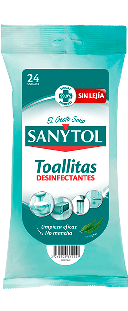SANYTOL Toallitas desinfectantes multisuperficies