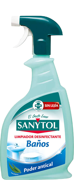 Sanytol Limpiador Desinfectante Baños Antical Pistola - 750 ml