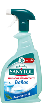 Sanytol Limpiador Desinfectante Baños Antical Pistola - 750 ml