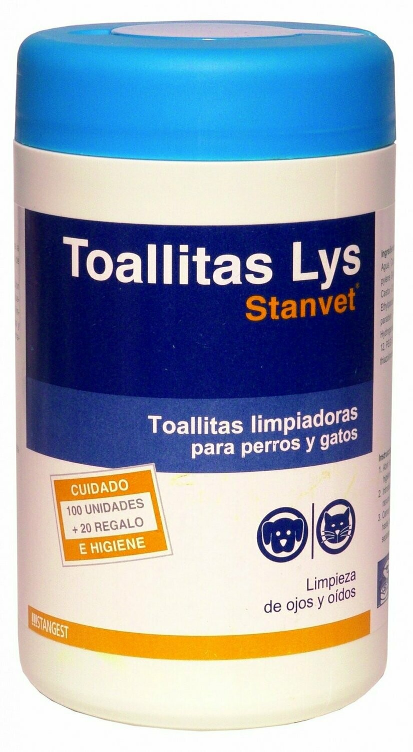 TOALLITAS LIMPIADORAS OJOS Y OIDOS 120 Unidades