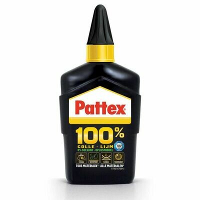 Pattex 100% Pegamento extrafuerte - bote de 100 gr.