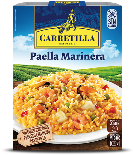 CARRETILLA PAELLA MARINERA 250GR 5 UNIDADES