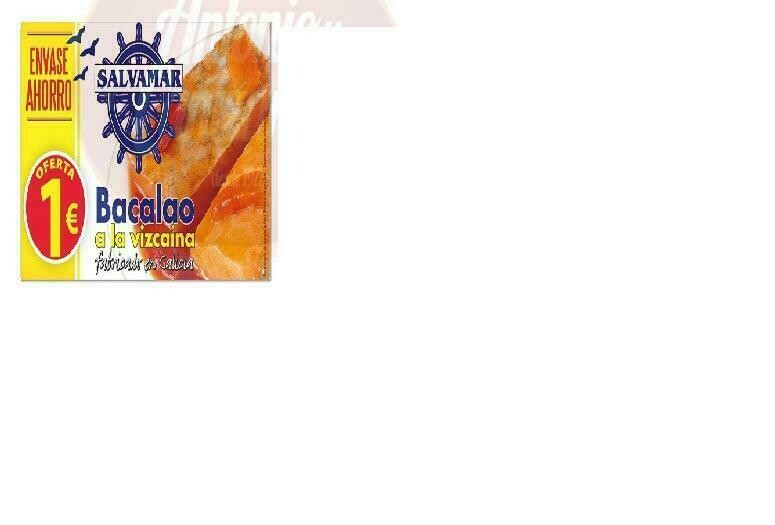 BACALAO A LA VIZCAINA SALVAMAR 10 LATAS