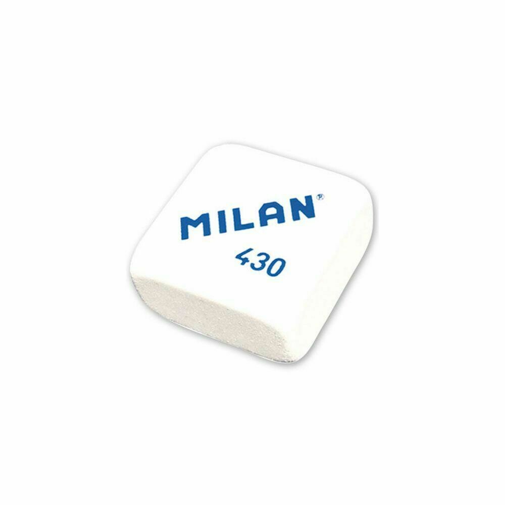 MILAN Goma de borrar 430 3 GOMAS COLORES VARIADOS